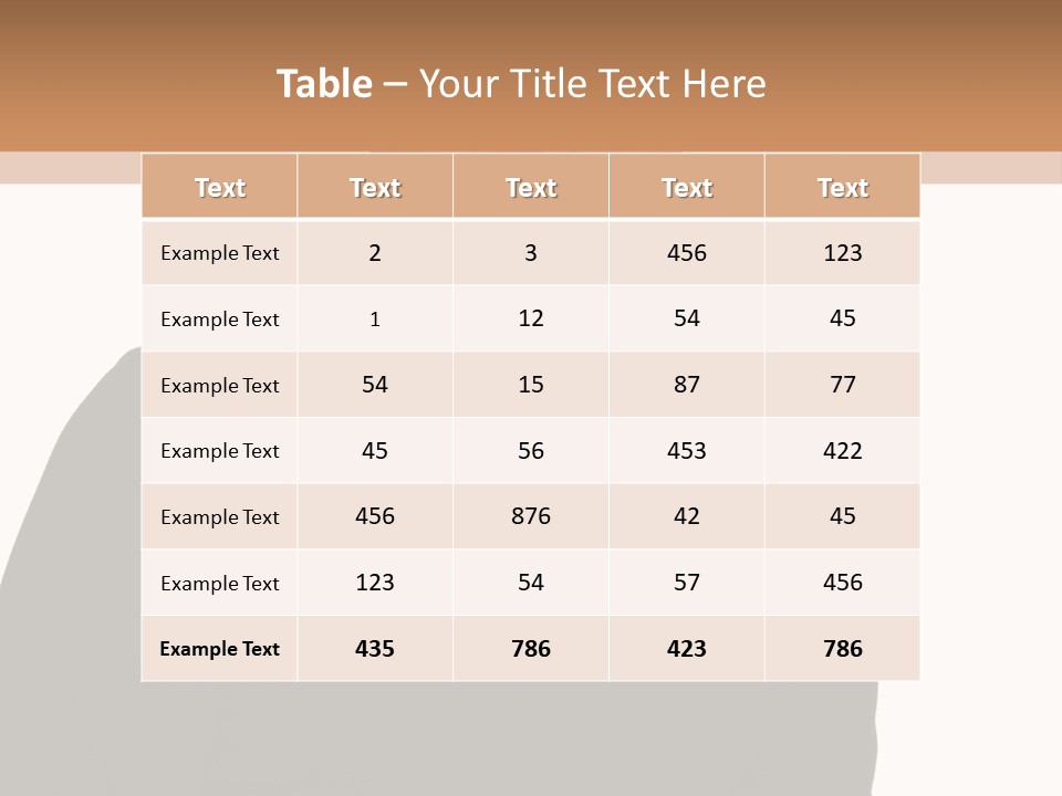 Skullcap White Face PowerPoint Template
