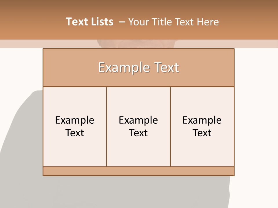 Skullcap White Face PowerPoint Template