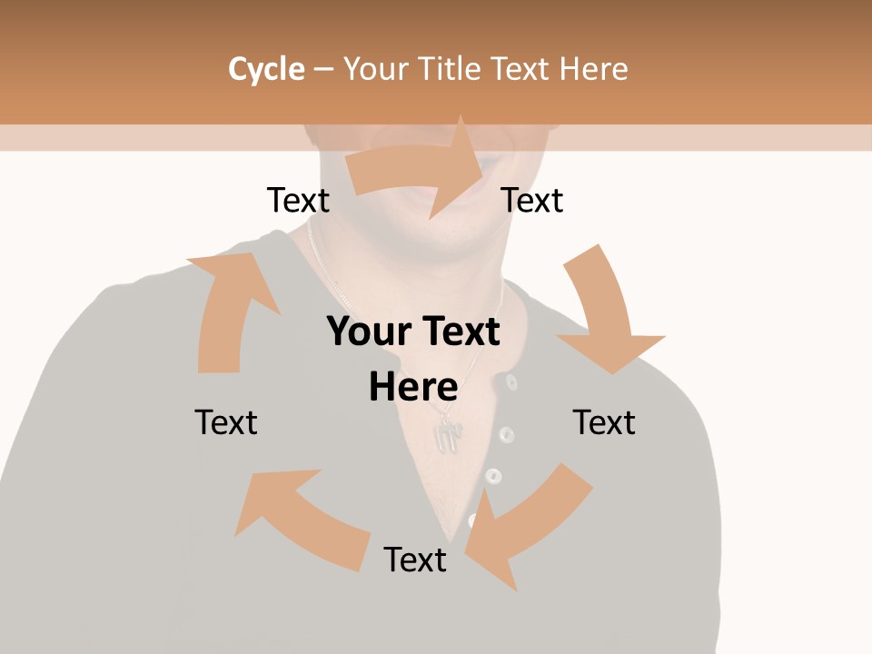 Skullcap White Face PowerPoint Template