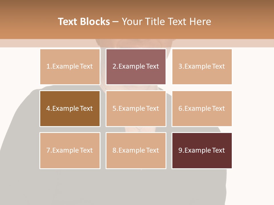 Skullcap White Face PowerPoint Template