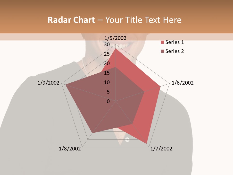 Skullcap White Face PowerPoint Template