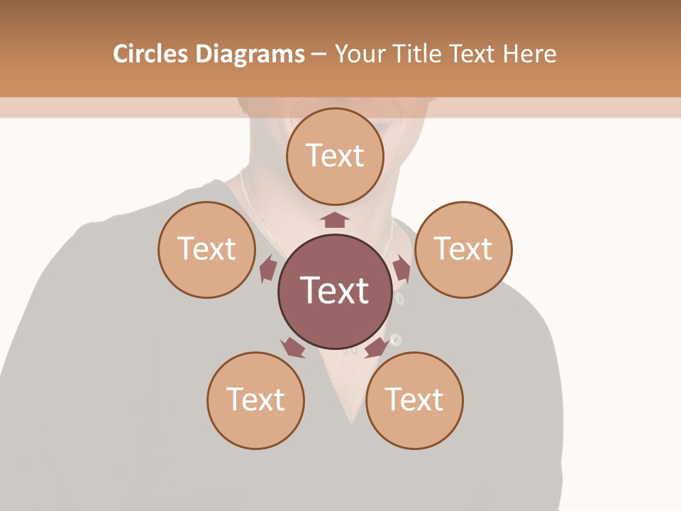 Skullcap White Face PowerPoint Template