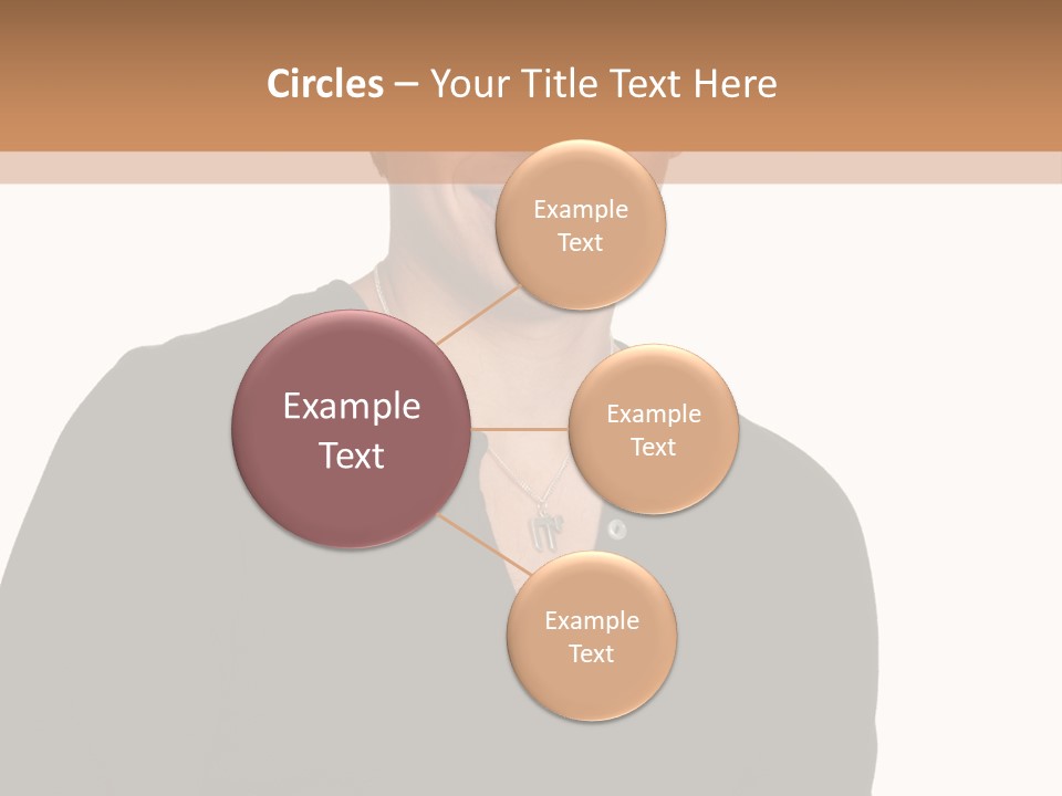 Skullcap White Face PowerPoint Template