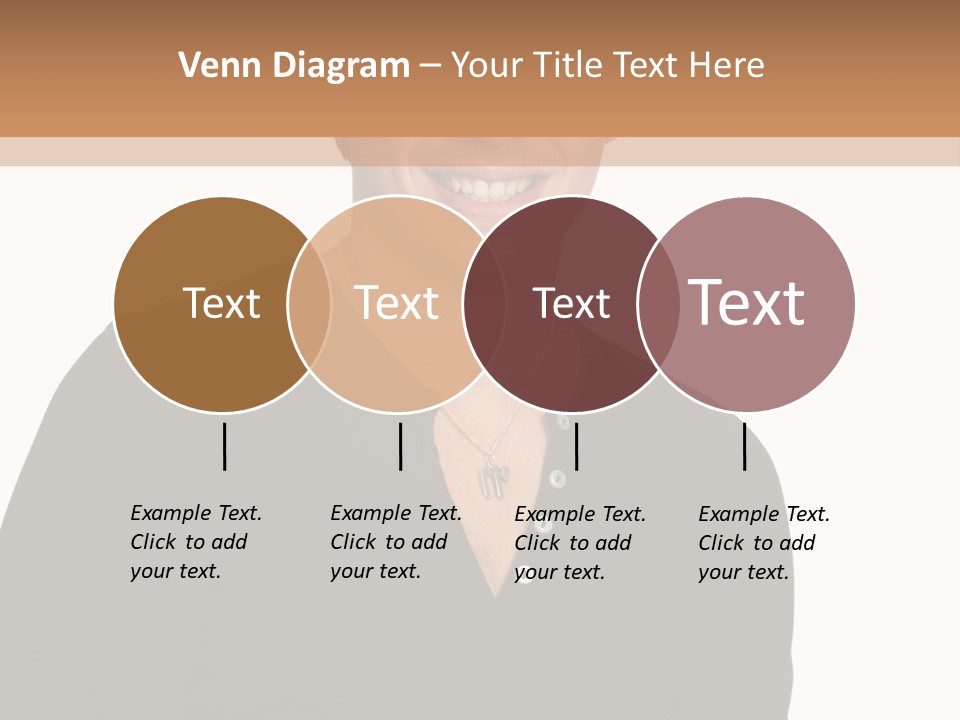 Skullcap White Face PowerPoint Template