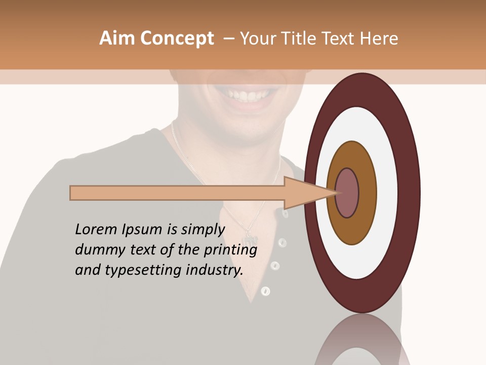 Skullcap White Face PowerPoint Template