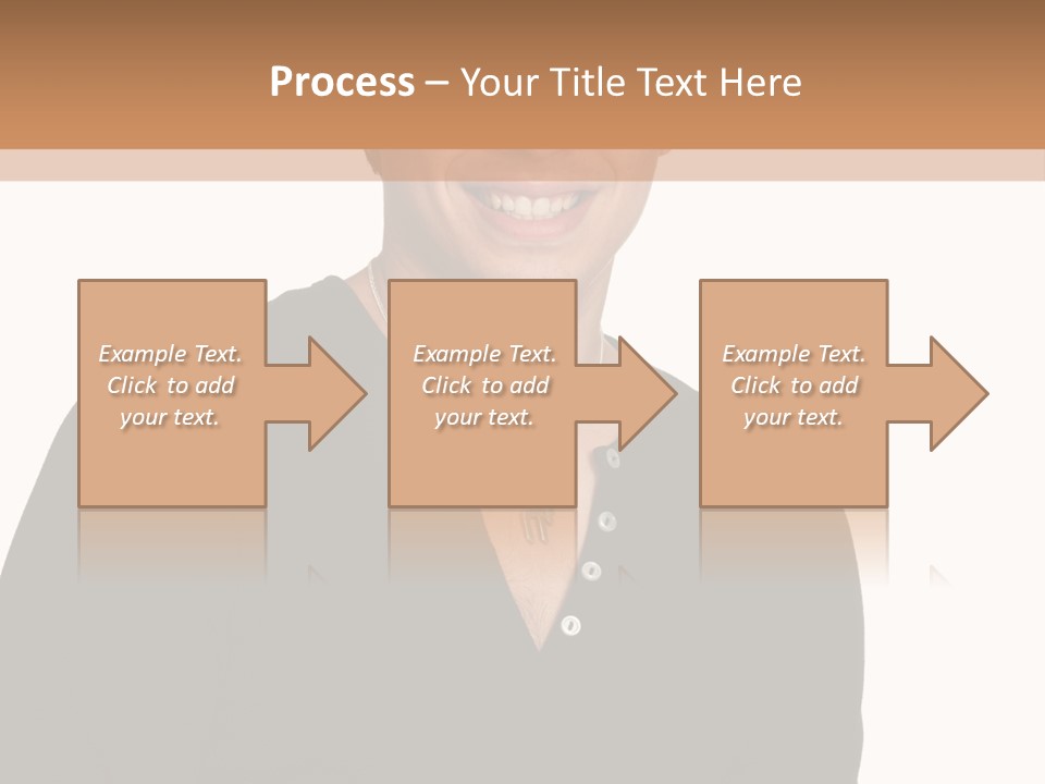 Skullcap White Face PowerPoint Template