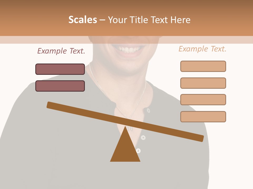 Skullcap White Face PowerPoint Template