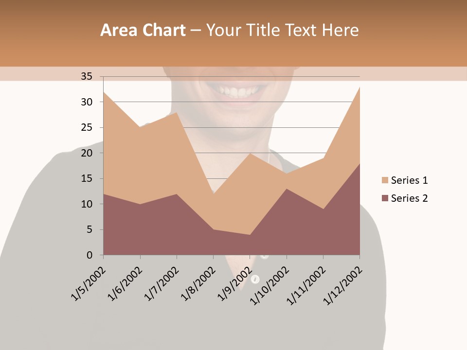 Skullcap White Face PowerPoint Template