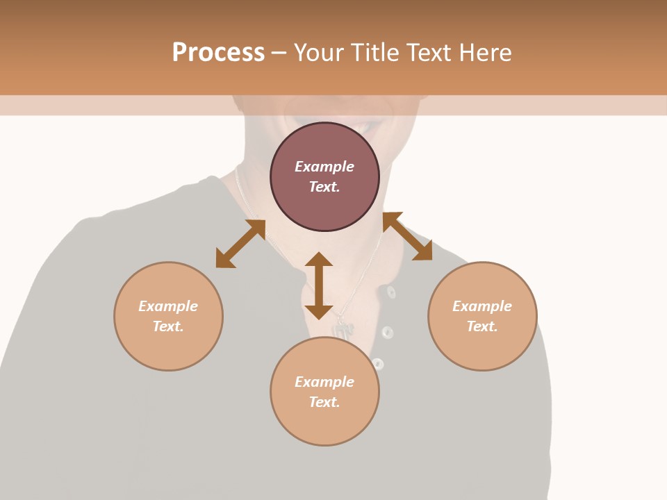 Skullcap White Face PowerPoint Template
