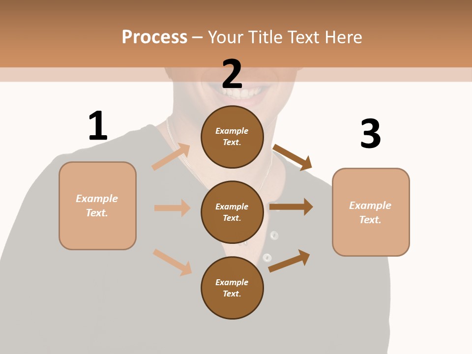 Skullcap White Face PowerPoint Template
