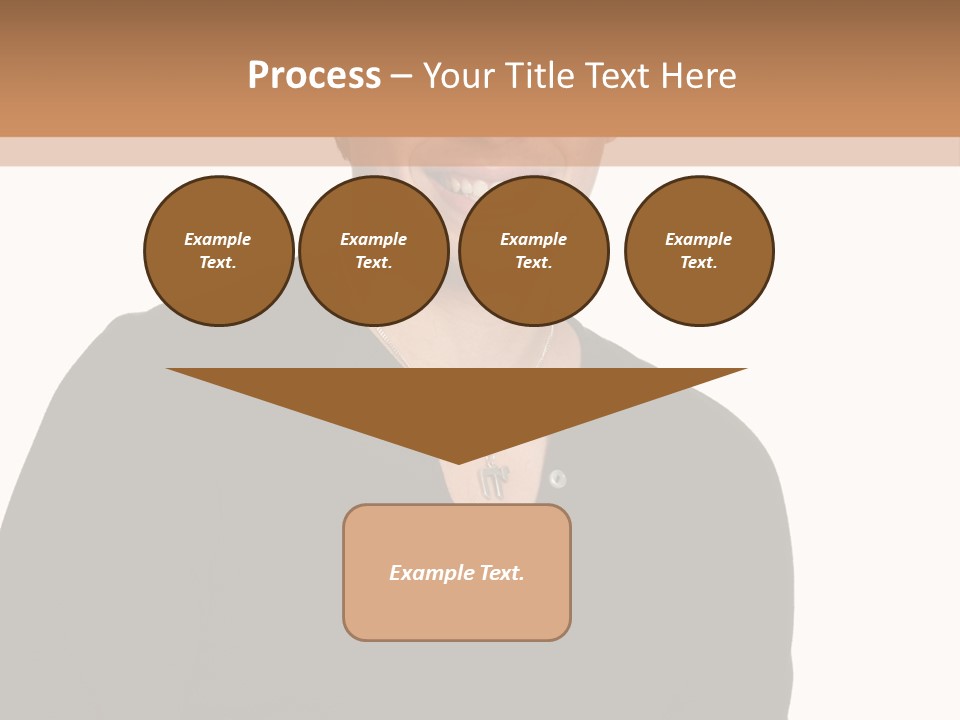 Skullcap White Face PowerPoint Template