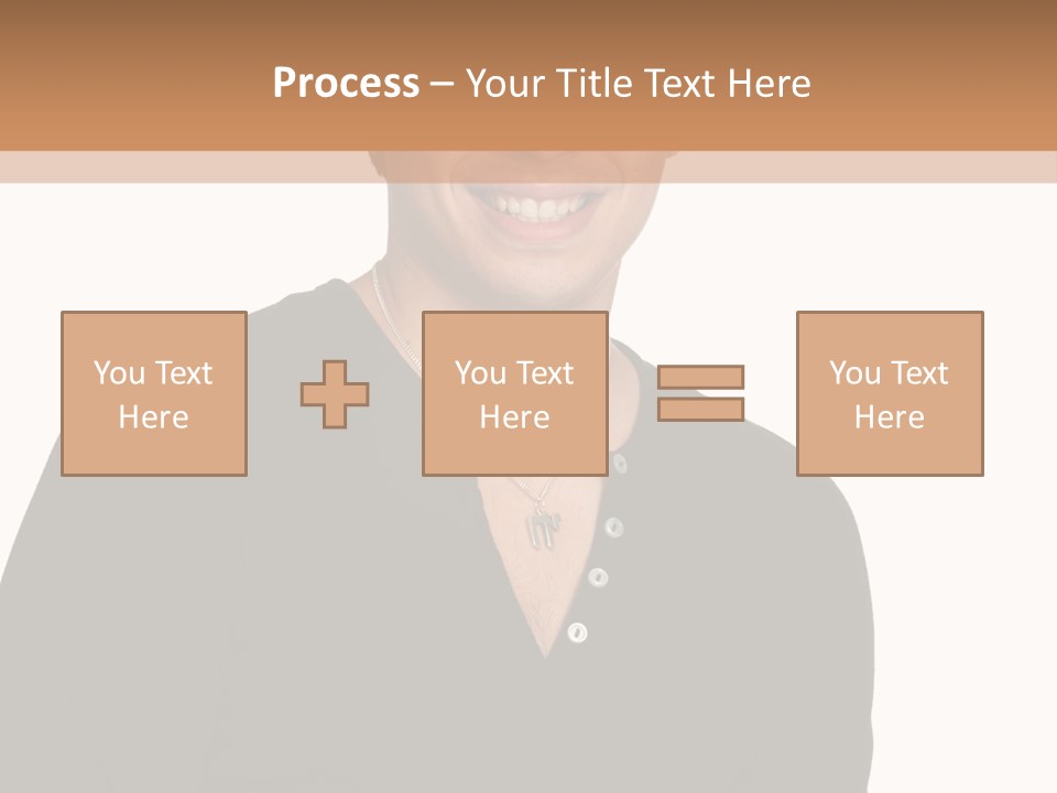 Skullcap White Face PowerPoint Template