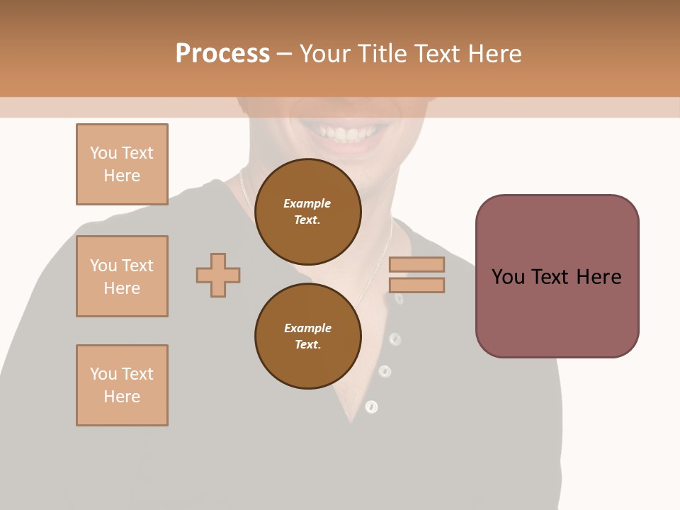 Skullcap White Face PowerPoint Template