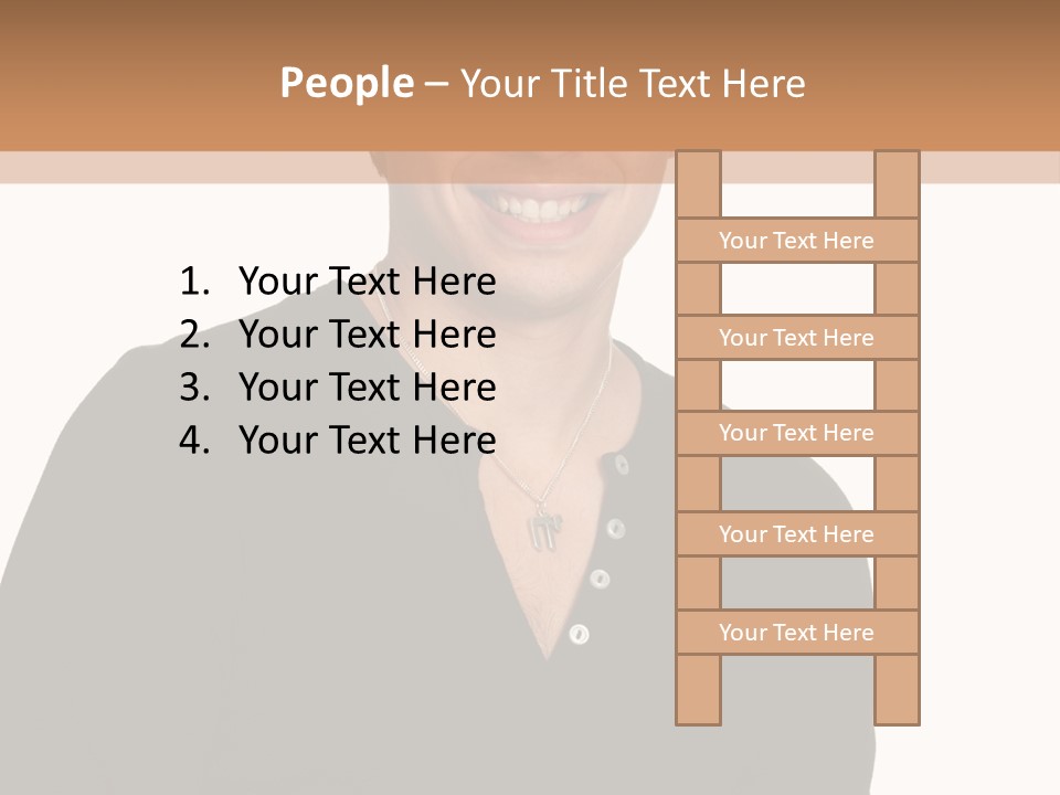 Skullcap White Face PowerPoint Template