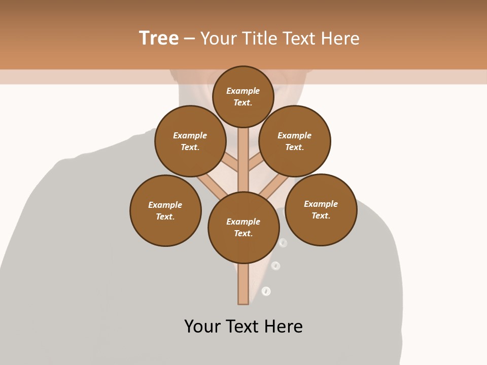 Skullcap White Face PowerPoint Template