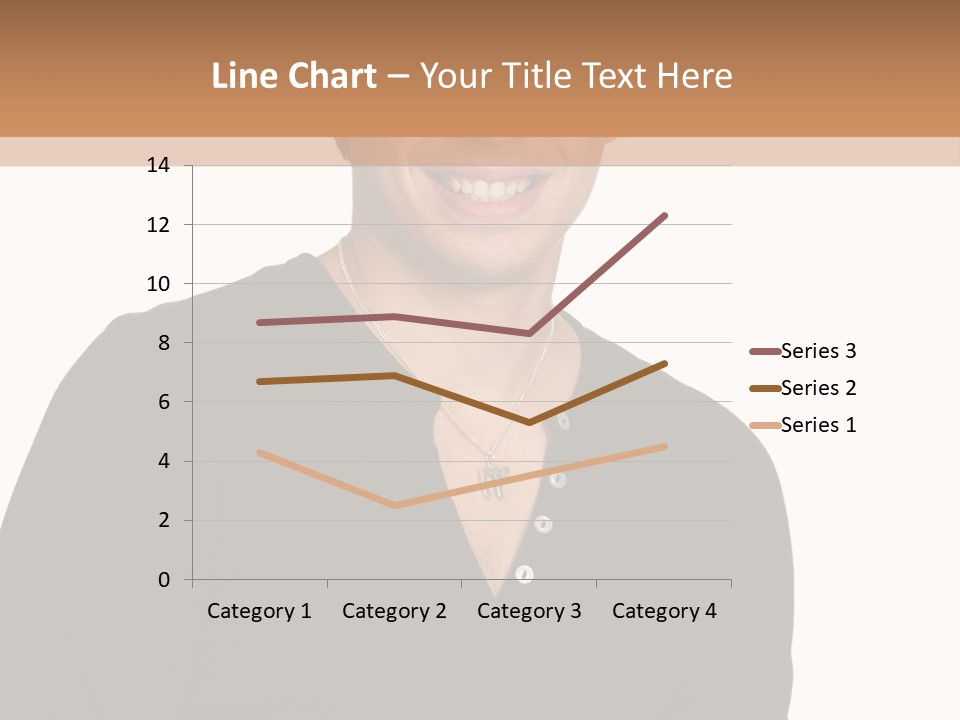 Skullcap White Face PowerPoint Template