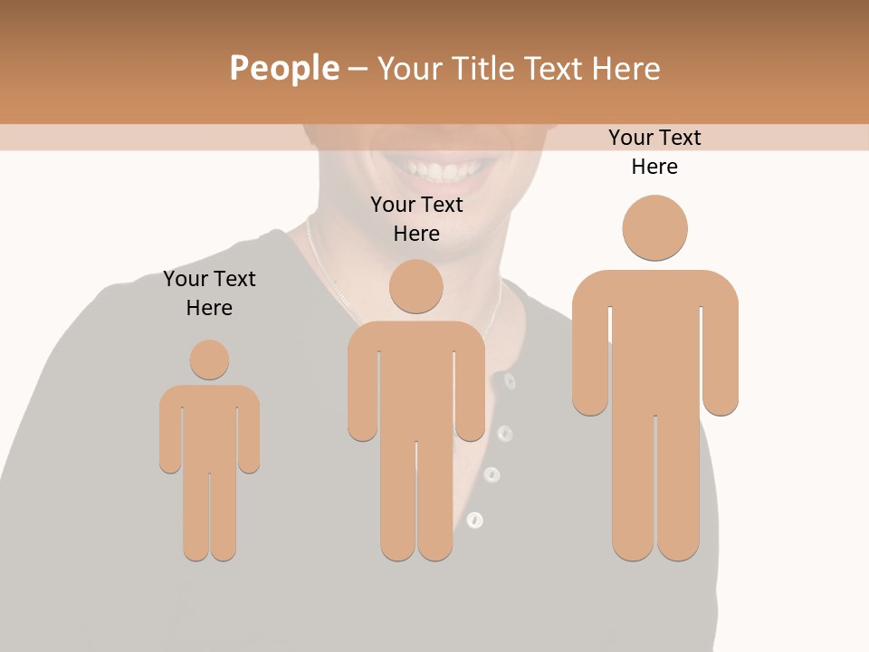 Skullcap White Face PowerPoint Template