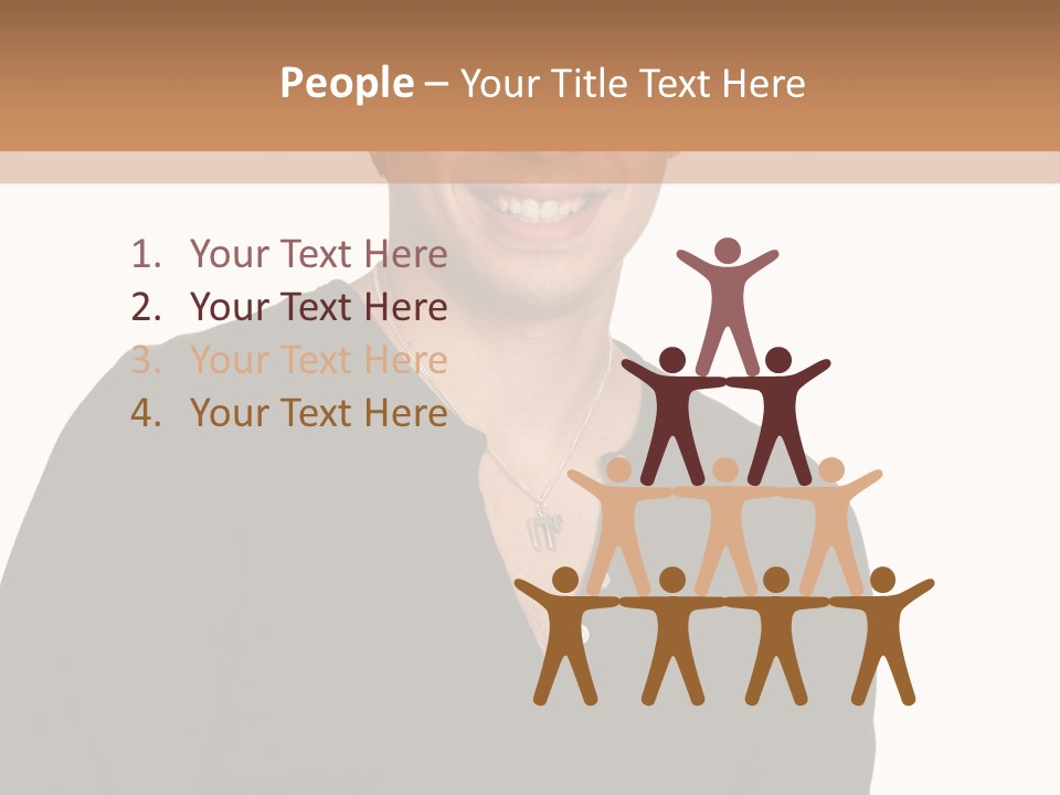 Skullcap White Face PowerPoint Template