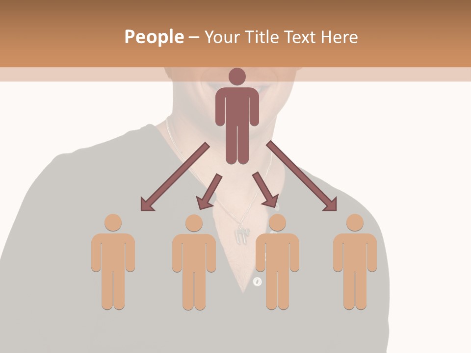 Skullcap White Face PowerPoint Template