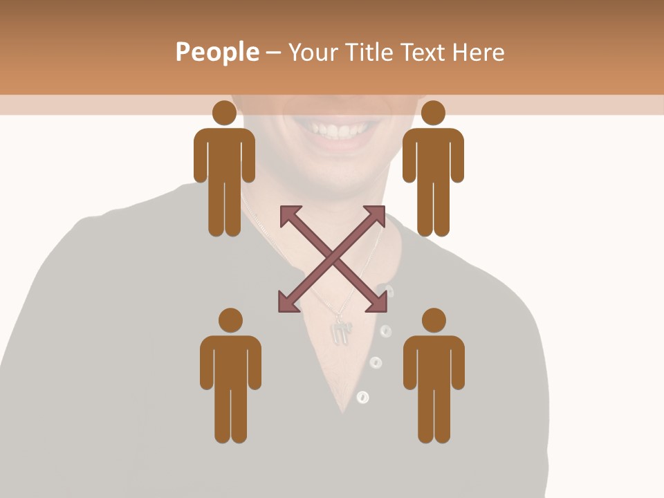 Skullcap White Face PowerPoint Template