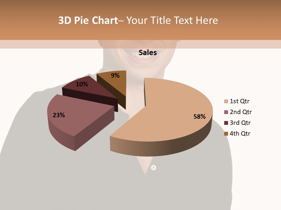 Skullcap White Face PowerPoint Template