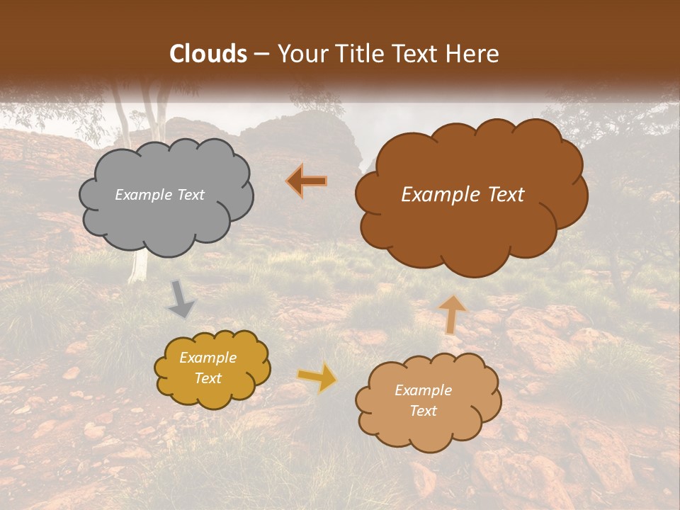 Tourist Cloud Hot PowerPoint Template