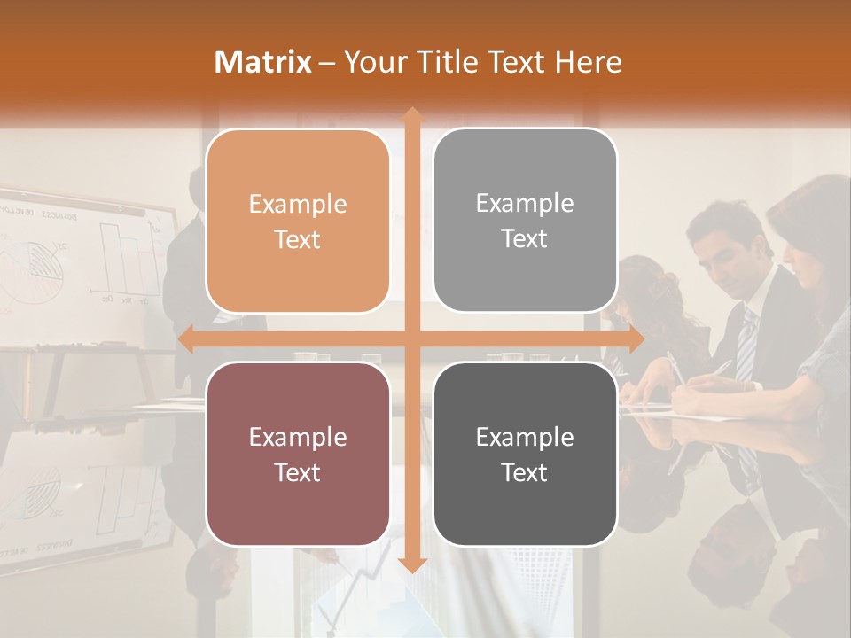 Business Happy Content PowerPoint Template