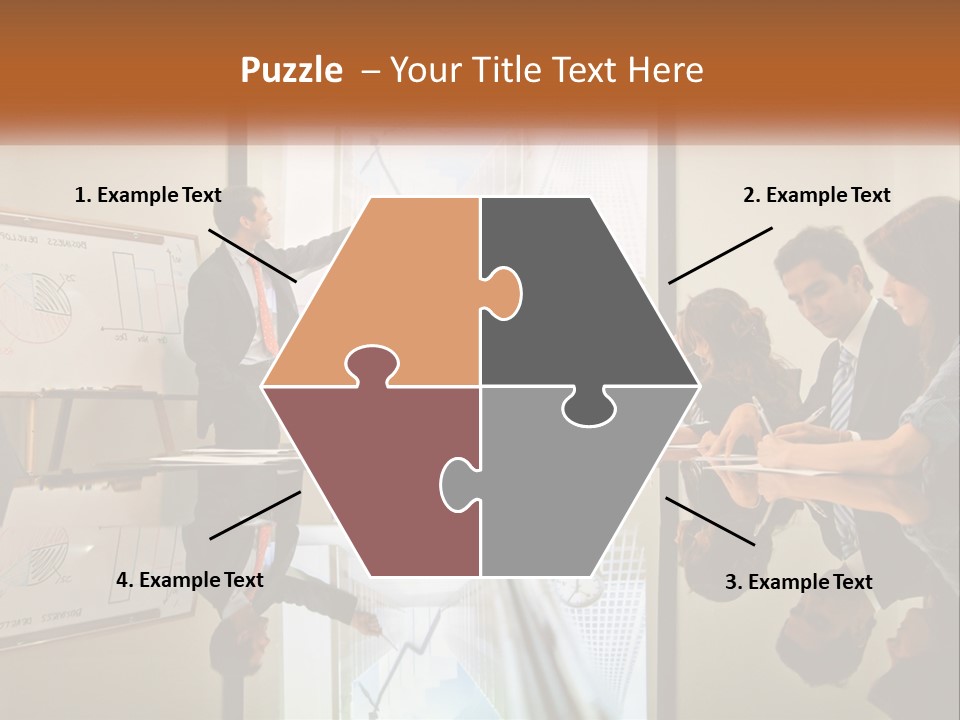 Business Happy Content PowerPoint Template