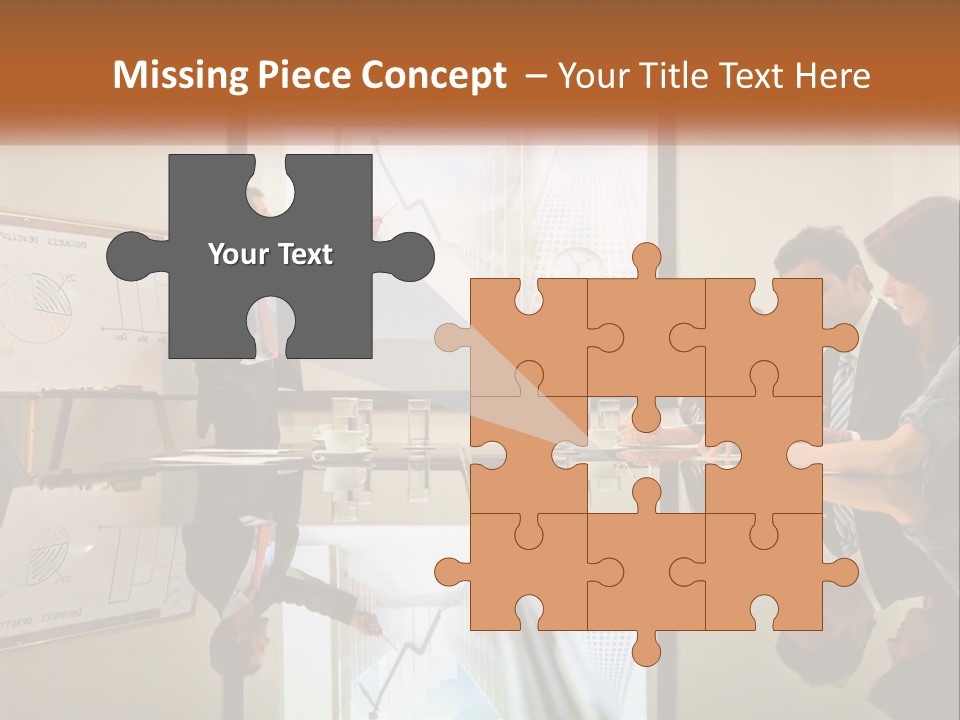 Business Happy Content PowerPoint Template