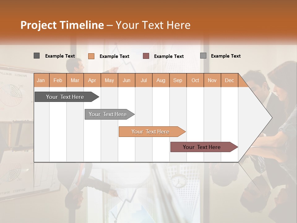 Business Happy Content PowerPoint Template