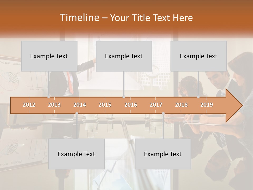 Business Happy Content PowerPoint Template