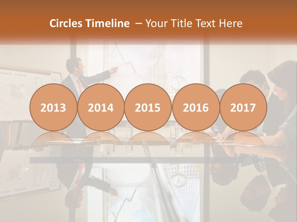 Business Happy Content PowerPoint Template