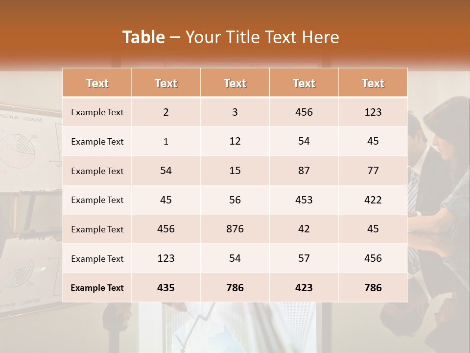 Business Happy Content PowerPoint Template