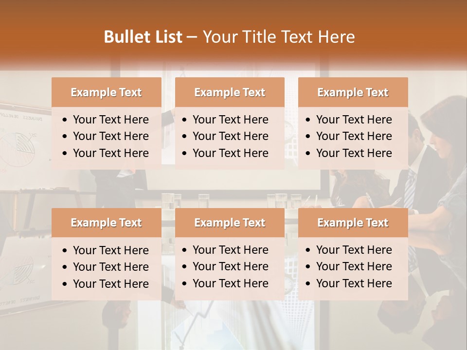 Business Happy Content PowerPoint Template