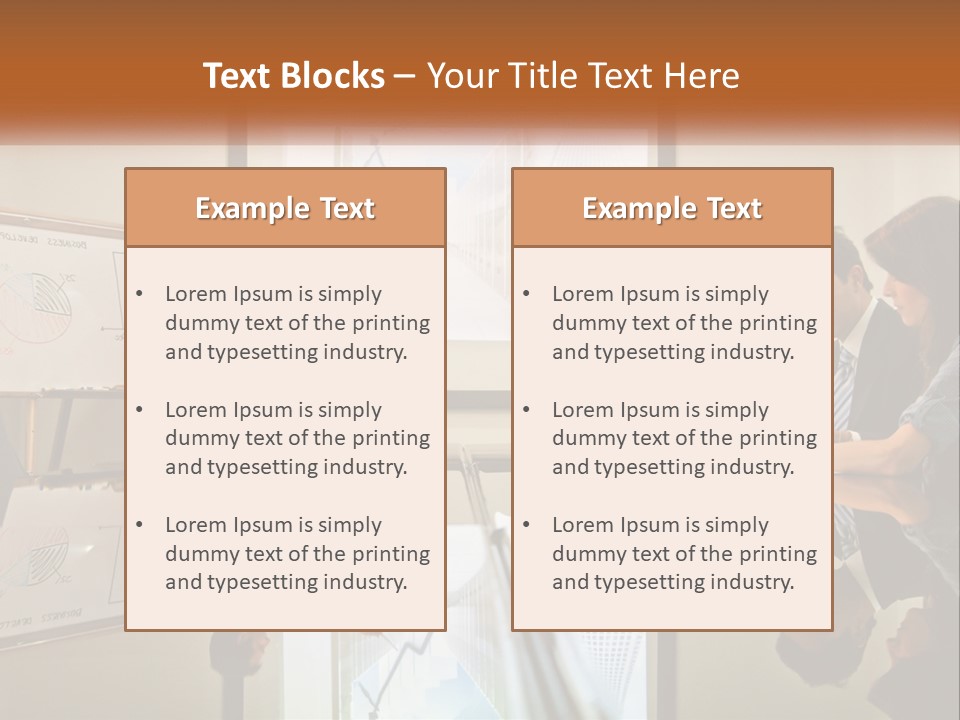Business Happy Content PowerPoint Template