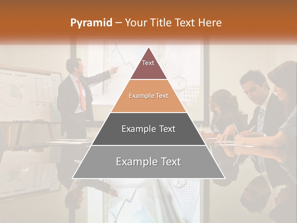 Business Happy Content PowerPoint Template