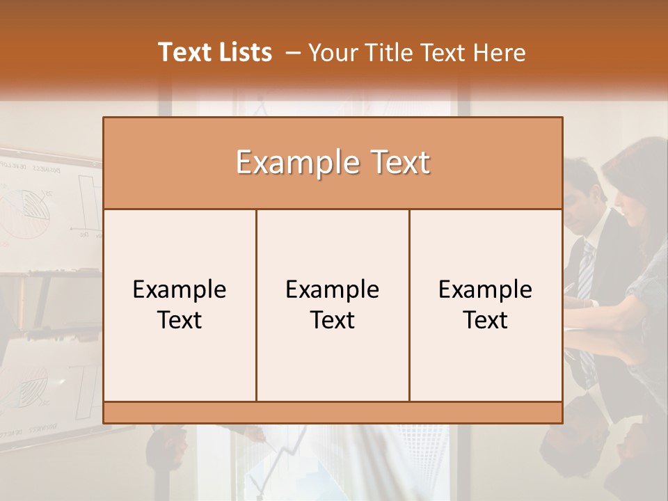 Business Happy Content PowerPoint Template