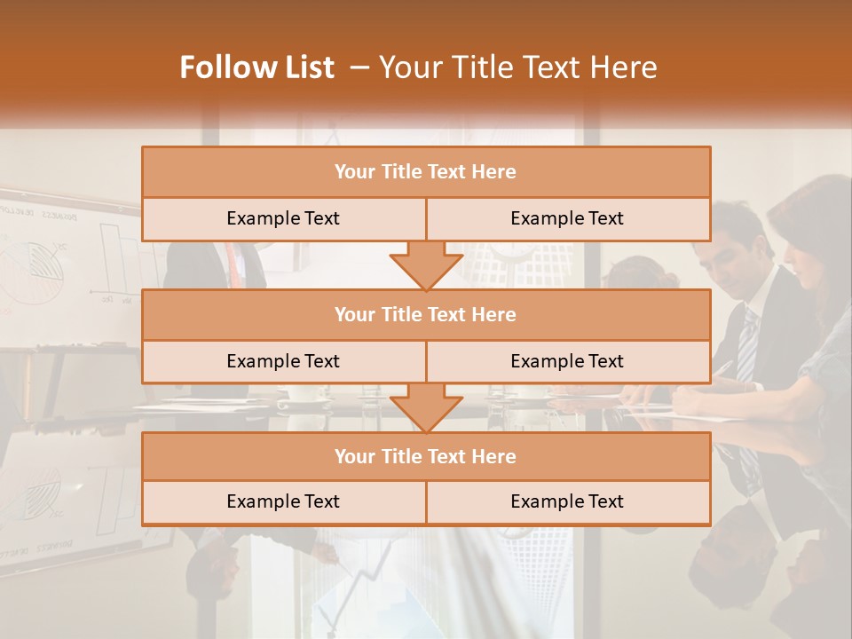 Business Happy Content PowerPoint Template