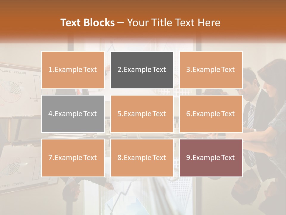 Business Happy Content PowerPoint Template
