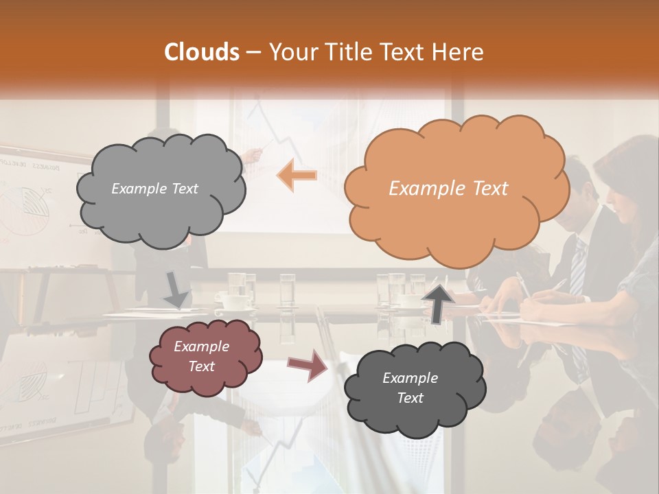 Business Happy Content PowerPoint Template