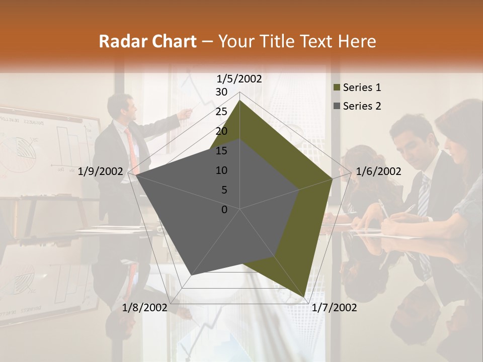 Business Happy Content PowerPoint Template