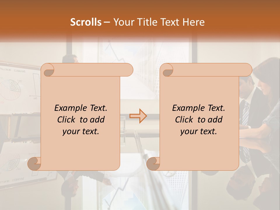 Business Happy Content PowerPoint Template