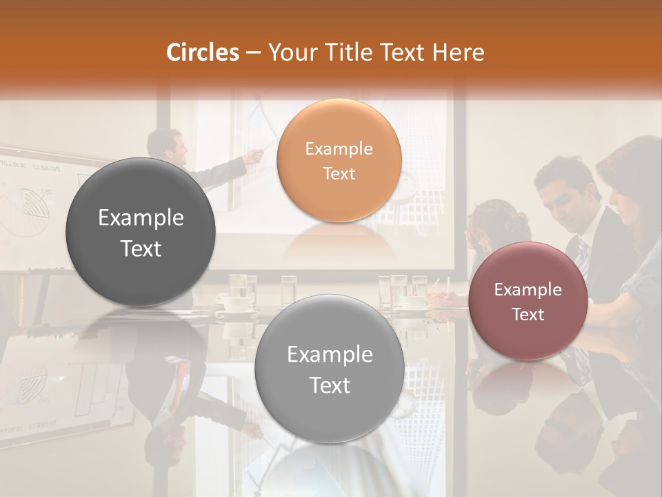 Business Happy Content PowerPoint Template
