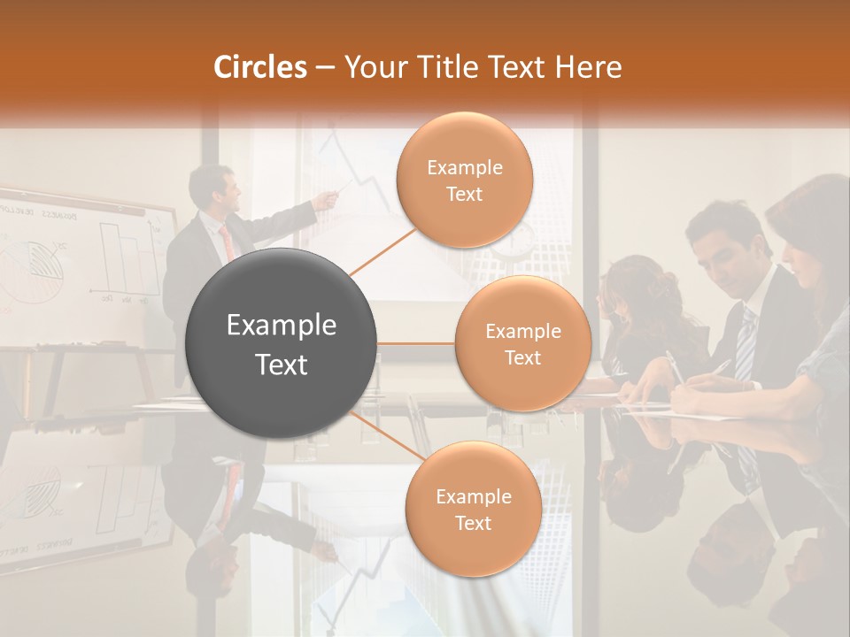 Business Happy Content PowerPoint Template