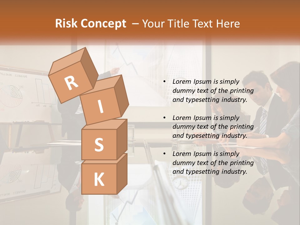 Business Happy Content PowerPoint Template