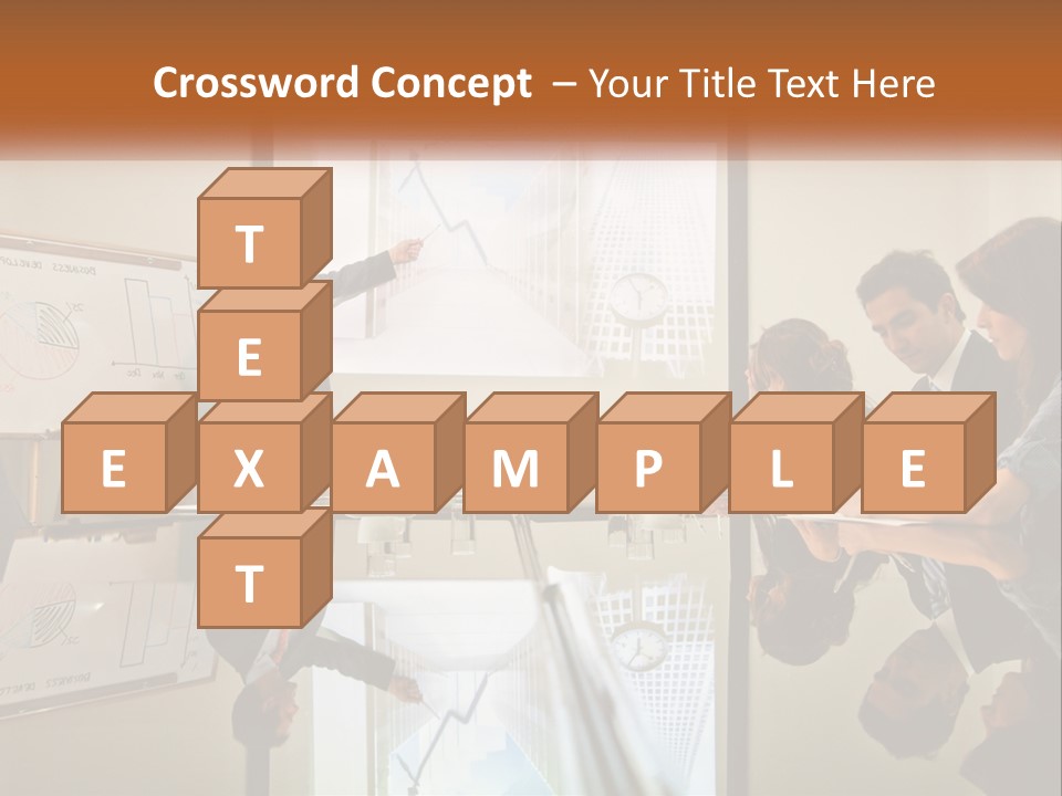 Business Happy Content PowerPoint Template