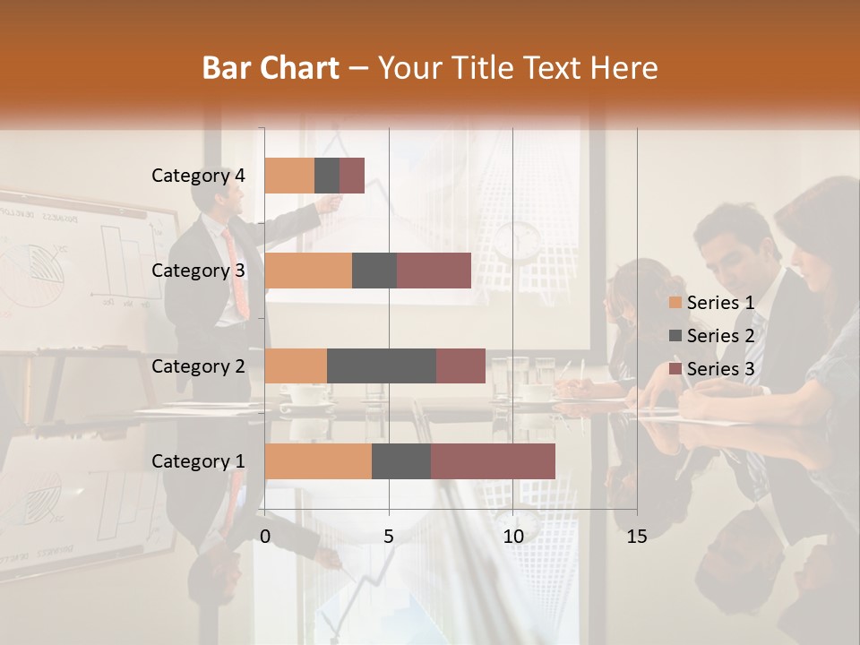 Business Happy Content PowerPoint Template