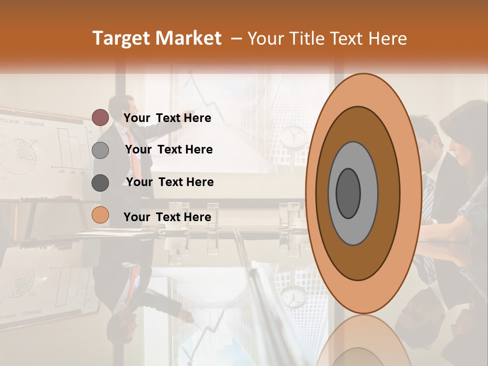 Business Happy Content PowerPoint Template