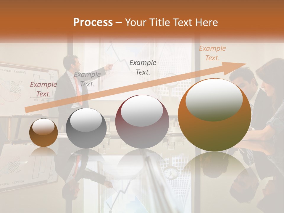 Business Happy Content PowerPoint Template
