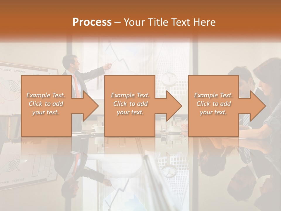 Business Happy Content PowerPoint Template